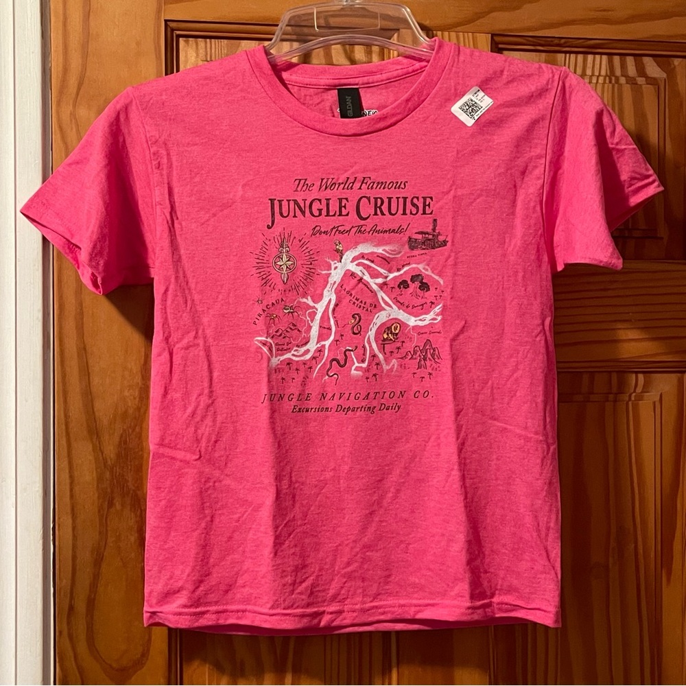 NWOT Jungle Cruise Pink Kids T-Shirt